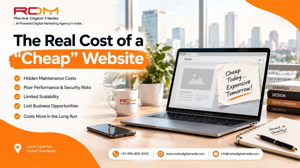 Real cost of cheap website